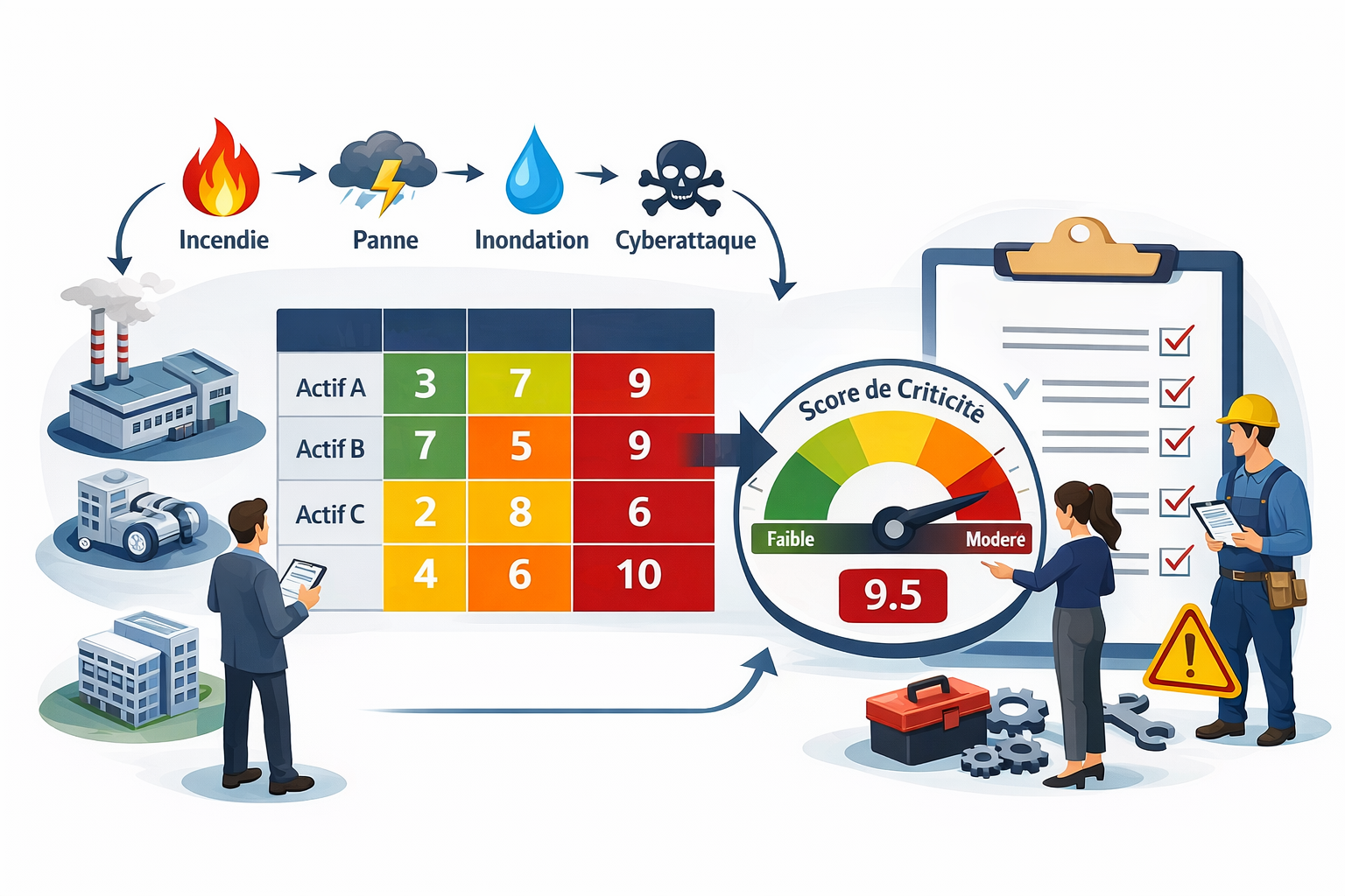 Illustration de scores